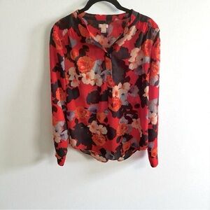 J. CREW NEW Women’s Blouse Top Long Sleeve Button Up | Size S (oversized)